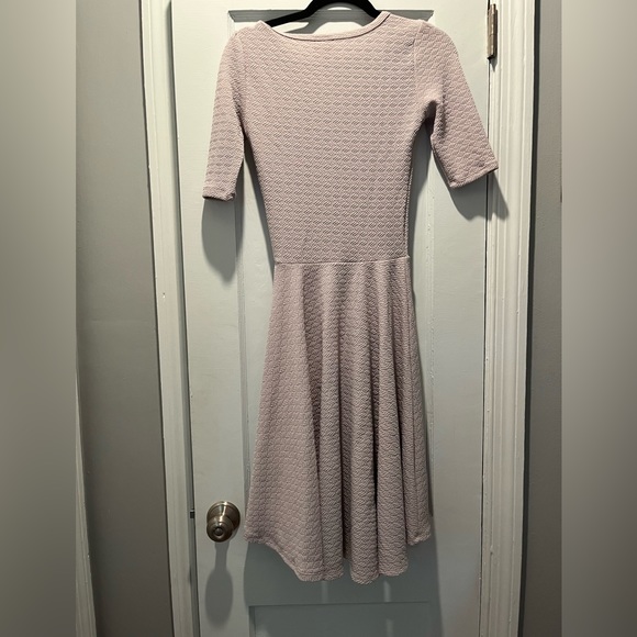 Gray Lularoe Nicole dress - Picture 2 of 5